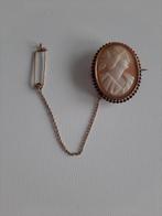 Antieke Gouden Camee Broche, Sieraden, Tassen en Uiterlijk, Antieke sieraden, Ophalen of Verzenden, Goud