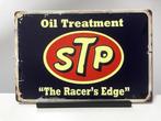 STP Oil Treatment metalen reclamebord (Old Look), Reclamebord, Nieuw, Ophalen of Verzenden, Pand50