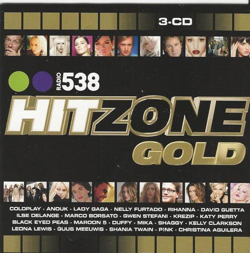 Radio 538 - Hitzone Gold = 3cd BOX = 7,99, Cd's en Dvd's, Cd's | Verzamelalbums, Zo goed als nieuw, Pop, Ophalen of Verzenden