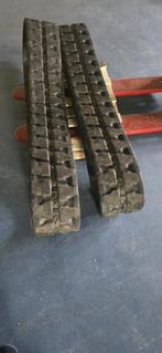2 Rubber rupsbanden tracks mini kraan 230x36x96, RT2309636, Ophalen, Gebruikt