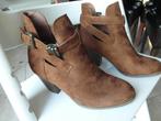 NW dames laarzen cognac bruin  laarsjes 39  mt 6 suede look, Kleding | Dames, Schoenen, Bruin, Lage of Enkellaarzen, Nieuw, Ophalen of Verzenden
