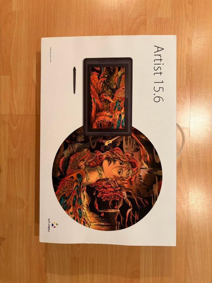 XP-PEN Artist 15.6, Computers en Software, Tekentablets, Zo goed als nieuw, Verzenden