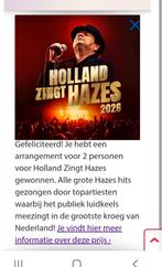 6 kaarten Holland zingt Hazes 15 maart 2026, Twee personen