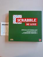 Scrabble de luxe spel, met draaiplateau, luxe latjes,, Hobby en Vrije tijd, Gezelschapsspellen | Bordspellen, Jumbo spellen, Ophalen of Verzenden