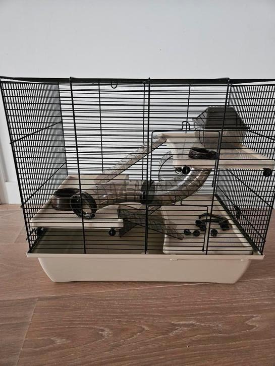 Interzoo Hamsterkooi Pinky3, Dieren en Toebehoren, Knaagdieren en Konijnen | Hokken en Kooien, Gebruikt, Kooi, Minder dan 60 cm