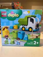 Duplo 10945 Vuilniswagen en Recycling - Complete Set, Kinderen en Baby's, Speelgoed | Duplo en Lego, Ophalen of Verzenden, Zo goed als nieuw