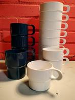 Coppia bekers en soepkommen., Ophalen of Verzenden, Gebruikt