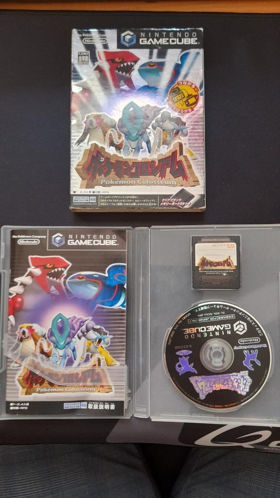 Pokémon Colosseum Japans- Nintendo GameCube+doos/handleiding, Spelcomputers en Games, Games | Nintendo GameCube, Gebruikt, Avontuur en Actie