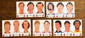 WK voetbal Mexico 1986 - 14 stickers - Lineker, Lerby e.a. beschikbaar voor biedingen