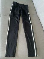 Zwarte dikke legging broek 146 h&m streep zwart, Meisje, Broek, Zo goed als nieuw, Verzenden