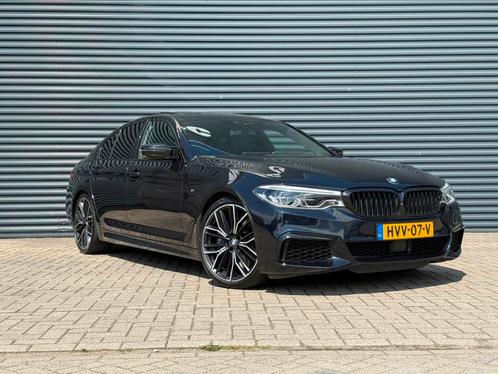 BMW 5-Serie M550i 462pk Xdrive 2017 full option Carbon Zwart, Auto's, BMW, Particulier, 5-Serie, Benzine, Sedan, Automaat, Geïmporteerd
