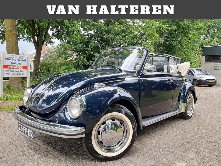 Volkswagen Kever Cabriolet Karmann 1303 LS 1600cc Oldtimer, Auto's, Volkswagen, Bedrijf, Te koop, Beetle (Kever), Open dak, Radio