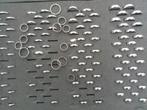 Stalen, RVS, ringen., Ophalen of Verzenden, Nieuw, Zilver, Overige materialen