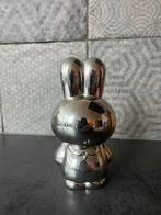 Zilverkleurige Nijntje Spaarpot, Ophalen of Verzenden, Zo goed als nieuw, Steen, Aardewerk of Keramiek, Dier