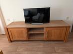 TV-meubel massief hout ~ Sessink Wonen, Ophalen, Gebruikt, 25 tot 50 cm, Minder dan 100 cm