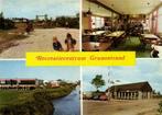 Recreatiecentrum Grunostrand - Harkstede - 4 afb - 1980 gelo, Verzamelen, Ansichtkaarten | Nederland, Ophalen of Verzenden, Voor 1920