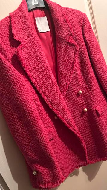 Roze Mango Jasje - Maat L beschikbaar voor biedingen