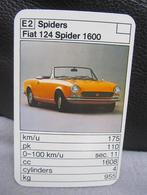 autokaartje  FIAT 124 spider 1600, Ophalen of Verzenden, Zo goed als nieuw, Auto's