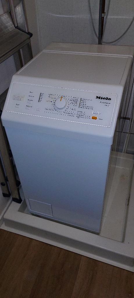 Miele bovenlader wasmachine, Witgoed en Apparatuur, Wasmachines, Gebruikt, Bovenlader, 4 tot 6 kg, 85 tot 90 cm, 1200 tot 1600 toeren