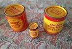 Vintage Maggi blikken, Verzamelen, Blikken, Ophalen, Gebruikt, Overige
