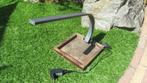 lamp, Huis en Inrichting, Lampen | Hanglampen, Ophalen, Zo goed als nieuw, Metaal, Minder dan 50 cm