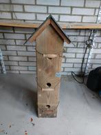 Vogelhuisflat - 3 nestjes - 65 cm hoog, Ophalen of Verzenden, Gebruikt