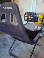 Thrustmaster TGT 2 met T-LCM pedalen, Playseat & F1 Stuur, Ophalen, Zo goed als nieuw, Stuurtje of Sportattribuut