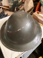 Engelse helm wo2 NL liner, Verzamelen, Ophalen of Verzenden, Landmacht, Engeland, Helm of Baret