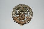 WO2 Cap badge Hampshire Regiment, Verzamelen, Ophalen of Verzenden, Landmacht, Engeland, Embleem of Badge