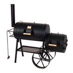 Oklahoma bbq smoker Joe’s Smoker 16 inch 5 mm dik, voorraad!, Tuin en Terras, Ophalen of Verzenden, Zo goed als nieuw