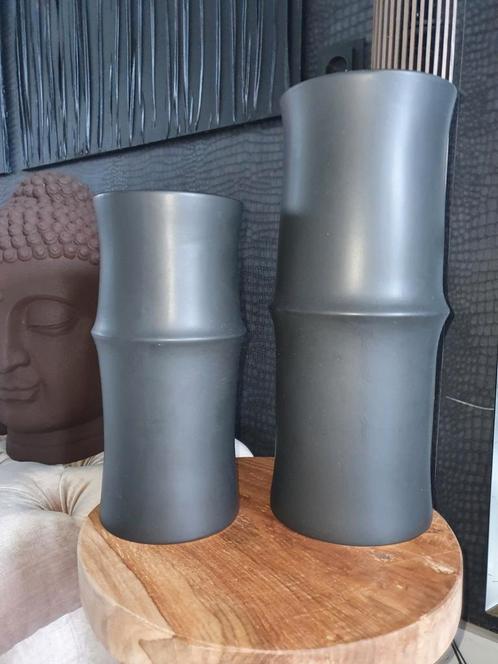 Set Japandi vazen!, Huis en Inrichting, Woonaccessoires | Vazen, Zo goed als nieuw, Overige kleuren, Minder dan 50 cm, Ophalen