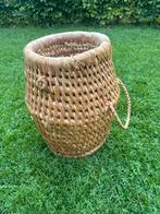 Mand met Handvat, Ophalen, Gebruikt, Mand, Rond