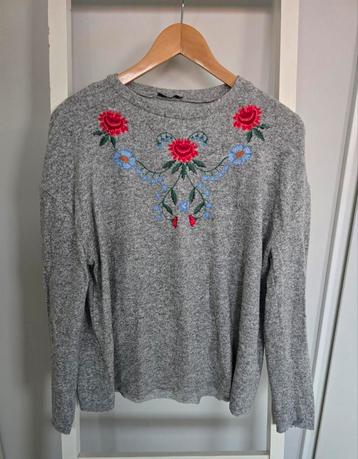 Zara Trafaluc Trui met Bloemen - Maat S beschikbaar voor biedingen