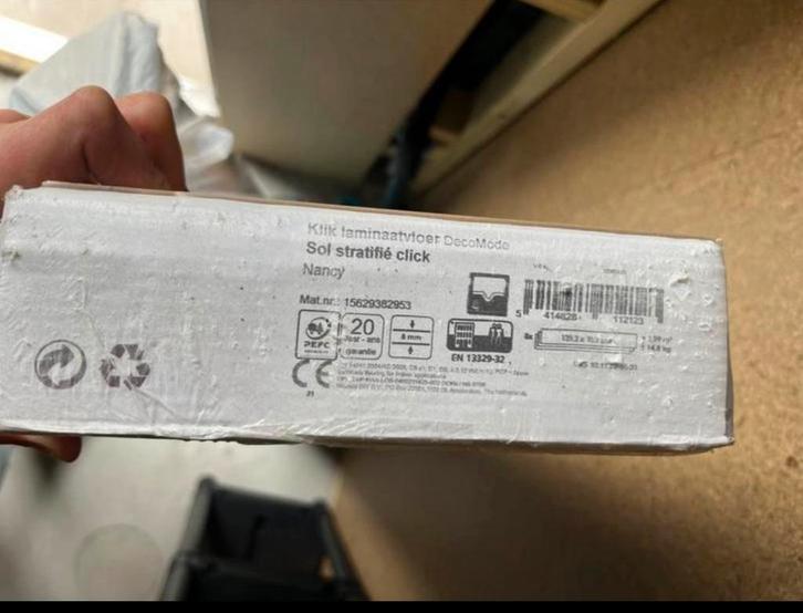 Kliklaminaat Nancy praxis, Doe-het-zelf en Verbouw, Vloerdelen en Plavuizen, Nieuw, Laminaat, Overige materialen, Ophalen