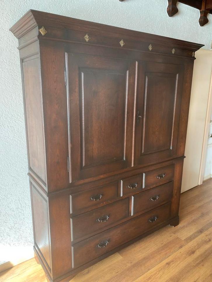 Antieke Kabinet Kast, Huis en Inrichting, Kasten | Buffetkasten, Ophalen of Verzenden