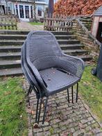 3 Tuinstoelen - Wicker Look, Ophalen of Verzenden