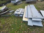 Grote partij Kunststof panelen en stalen frames tekoop!, Doe-het-zelf en Verbouw, Platen en Panelen, Ophalen, Gebruikt, Overige materialen