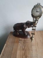 bronzen olifant met klokje, Antiek en Kunst, Antiek | Koper en Brons, Ophalen, Brons