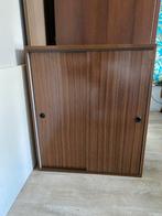Vintage fineer (hang) kast, Verzenden, Gebruikt