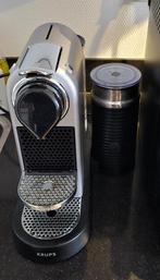 Nespresso Krups Citiz & Milk, Ophalen of Verzenden, Gebruikt, Espresso apparaat, Koffiepads en cups