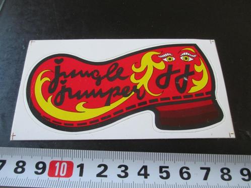 sticker jungle jumper schoen, Verzamelen, Stickers, Zo goed als nieuw, Bedrijf of Vereniging, Ophalen