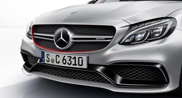 Mercedes C klasse W205 AMG Grill Zilver , zwart of carbon beschikbaar voor biedingen