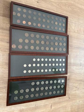 Ingelijste Nederlandse Centen 1948-1980 beschikbaar voor biedingen