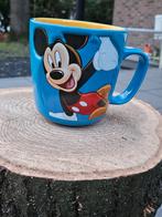 Disneyland Parijs Grote Mickey Mouse Mok Blauw 3D Reliëf, Ophalen of Verzenden, Mickey Mouse, Zo goed als nieuw, Servies