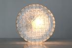 ✅ Grote PLAFONDLAMP plafonnière WANDLAMP retro ca. 1965, Ophalen of Verzenden, Gebruikt, Glas, Seventies