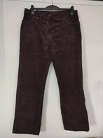 Donkerbruine babyribcord broek 46, Kleding | Dames, Broeken en Pantalons, Bruin, Maat 46/48 (XL) of groter, Nieuw, Ophalen of Verzenden