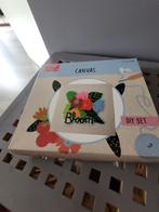 Punch needling set "Bloem", canvas, 22x22 cm, Ophalen of Verzenden, Nieuw, Materiaal