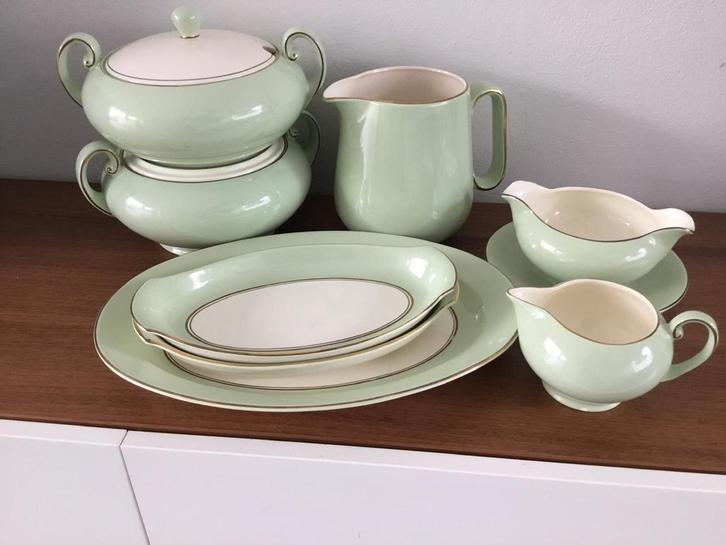 Mosa pastel serviesdelen, Antiek en Kunst, Antiek | Servies compleet, Ophalen of Verzenden