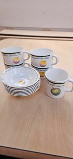 Servies Melamine, country life style, Huis en Inrichting, Keuken | Servies, Ophalen of Verzenden, Zo goed als nieuw, Overige materialen