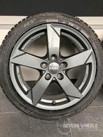 17'' inch Seat Leon Altea XL sport velgen winterbanden 5x112, 215 mm, 17 inch, Banden en Velgen, Gebruikt